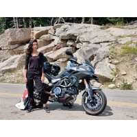 2013 Ducati Multistrada 1200 GTS - The Cross Country Hooligan Machine.